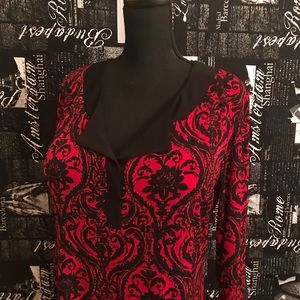 Paisley Print Dress